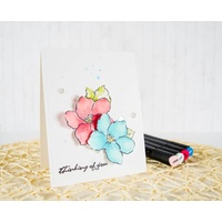 Altenew Hibiscus Bouquet Stamp Set ALT1543 