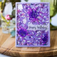 Altenew Layered Floral Cover Die A ALT1591