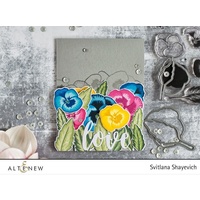 Altenew Pretty Pansies Die and Stamp Bundle