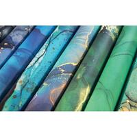 Craft Consortium Double-Sided Paper Pad 12X12 30/Pkg Ink Drops - Ocean