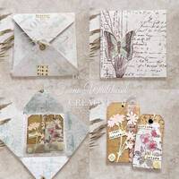 Creative Expressions Clear Stamp - 4in x 6in - Faded Flora - CEC1046