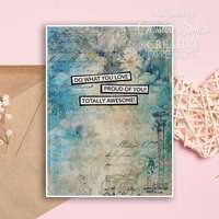 Creative Expressions Industrial Sewing by Taylor Made Journals - 6in x 8in Clear Stamp - CEC1091