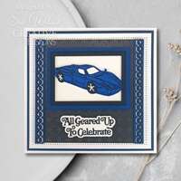 Creative Expressions Sue Wilson Super Cars Craft Die CED23075