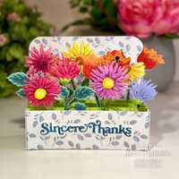 Sue Wilson Dies Layered Flowers Collection - Aster - CED25063