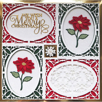 Sue Wilson Dies Festive Collection Deco Snowflake Background CED3203