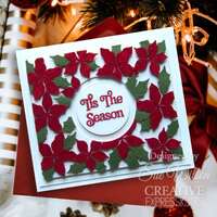 Creative Expressions Sue Wilson Dies Festive Stylish Poinsettia -  CED3276