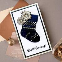 Creative Expressions Jamie Rodgers Christmas Stocking Craft Die