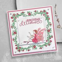 Creative Expressions Jamie Rodgers Fairy Wishes Entwined Rose Border Craft Die