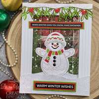 Creative Expressions Paper Cuts Festive Snowman Craft Die CEDPC1246