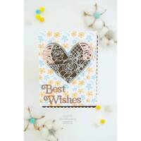 Sue Wilson Shadowed Sentiments Collection Best Wishes CEDSS025