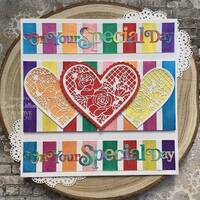 Sue Wilson Shadowed Sentiments Collection On Your Special Day CEDSS026