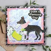 Sue Wilson Pet Pals Shadowed Sentiments - Have a Paw-some Day - CEDSS057