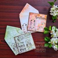 Creative Expressions Starburst Stencil 6 in x 8 in by Taylor Made Journals - CEST157