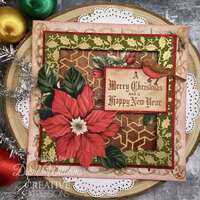 Creative Expressions Stained Glass Stencil 6 in x 6 in by Taylor Made Journals - CEST165