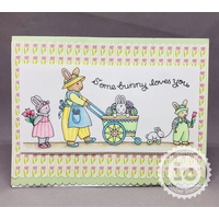Pink Ink Impression Obsession Clear Stamps Sunny Bunnies