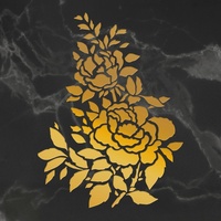 Couture Creations Hotfoil Stamp Peaceful Peonies Peony Bouquet
