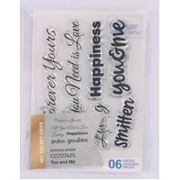 Couture Creations Stamp My Secret Love Collection 22pc