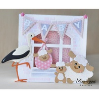 Marianne Design Collectables Dies Eline's Baby Animals COL1422 