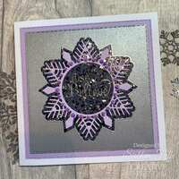 Cosmic Shimmer Spangles Blue Flint Duo Set