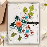 Cosmic Shimmer Spangles Chartreuse Duo Set