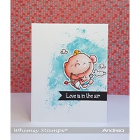 Whimsy Stamps Cute Cupid