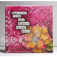 Impression Obsession Die Heart Flourish DIE126U 