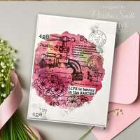 Woodware Clear Singles 4” x 6” Stamp Set - Flying Birds - FRS1047