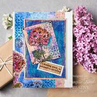 Woodware Clear Singles 4” x 6” Stamp Set - Woodgrain - FRS1050