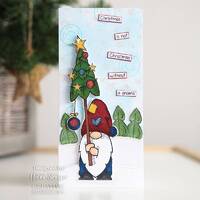 Woodware Clear Stamps Tall Tree Gnome