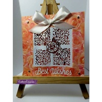 Gemini Create-a-Card Metal Die Rose Patchwork