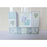 Gemini Create-a-Card Metal Die Tulip Patchwork