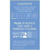 GoPower & Emboss with Couture Creations Nesting Dies Bundle