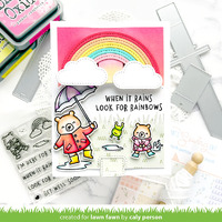 Lawn Fawn - Here for You Bear Stamp and Die Bundle