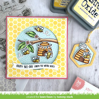 Lawn Fawn - Lawn Cuts - Honeycomb Shaker Gift Tag Dies - LF2926