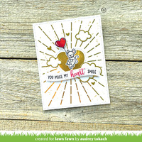 Lawn Fawn - Stamps - All My Heart - LF3017