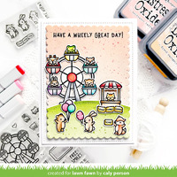 Lawn Fawn - Coaster Critters Flip-Flop Stamp and Die Bundle