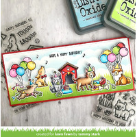 Lawn Fawn - Yappy Birthday Add-on Stamp and Die Bundle