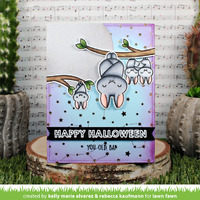 Lawn Fawn - Batty For You Stamp and Die Bundle