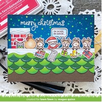 Lawn Fawn - Stamps - Simply Celebrate Santa - LF3236