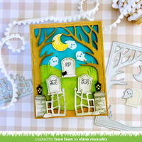 Lawn Fawn - Lawn Cuts - Spooky Gate - LF3244
