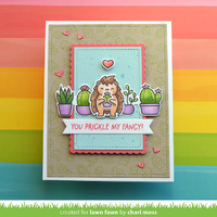 Lawn Fawn - Porcu-pine For You Add-On Stamp and Die Bundle