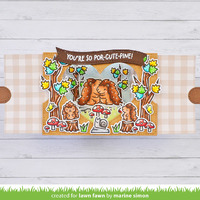 Lawn Fawn - Lawn Cuts - Ta-Da! Diorama! Heart Window Add-On Dies - LF3309
