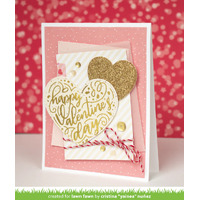 Lawn Fawn - Hot Foil - Happy Valentine’s Day Hot Foil Plate - LF3321
