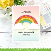 Lawn Fawn - Paper - Rainbow Ever After - Petite Paper Pack - LF3330
