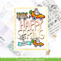 Lawn Fawn - Stamps - Carrot ‘bout You Banner Add On - LF3351