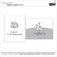 Lawn Fawn - Happy Couples - Stamp and Die Bundle