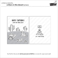 Lawn Fawn - Stamps - Critters in the Desert - LF3415