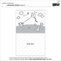 Lawn Fawn - Stamps - Whoosh, Kites! - LF3417