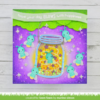 Lawn Fawn - Lawn Cuts - Build a Drink Mason Jar Add-On: Lantern - LF3433