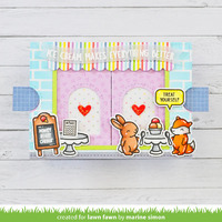Lawn Fawn - Lawn Cuts - Ta-Da! Diorama! Shop Add-On Add-On - LF3434